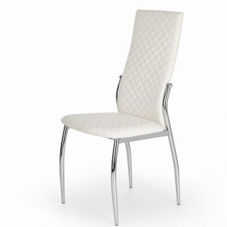 krzesło nowoczesne z chromowanymi nogami - k2382