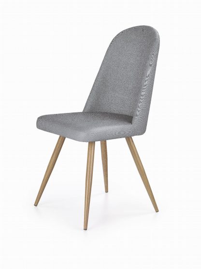 krzesło skandynawskie z metalowymi nogami - k2143