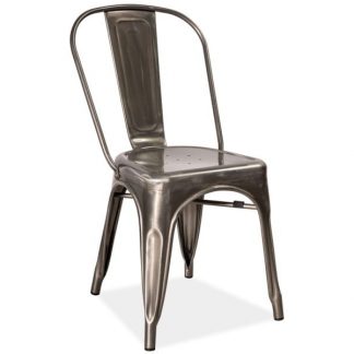 krzesło metalowe klasyczne - mono ii