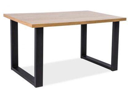 stół w stylu industrialnym - metalowe nogi - 180 cm - terro ii
