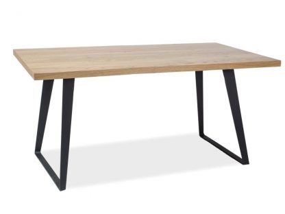 stół industrialny z metalowymi nogami - 150 cm - antres