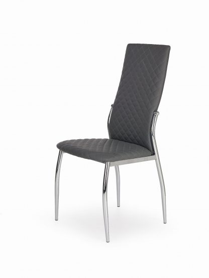 krzesło nowoczesne z chromowanymi nogami - k2384