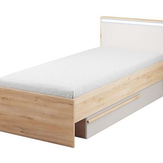 łóżko pojedyncze nowoczesne - 90 x 200 cm - mento
